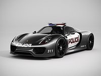 Porsche 918 Spyder Police