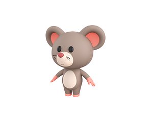 Character164 Rat 3D model
