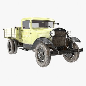 gaz-aa lorry 3D model