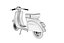 Vespa clásica