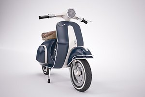 Classic Vespa 3D model