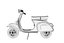 Vespa clásica