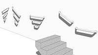 Revit Grap Bar Towel Rail Wall Based Family