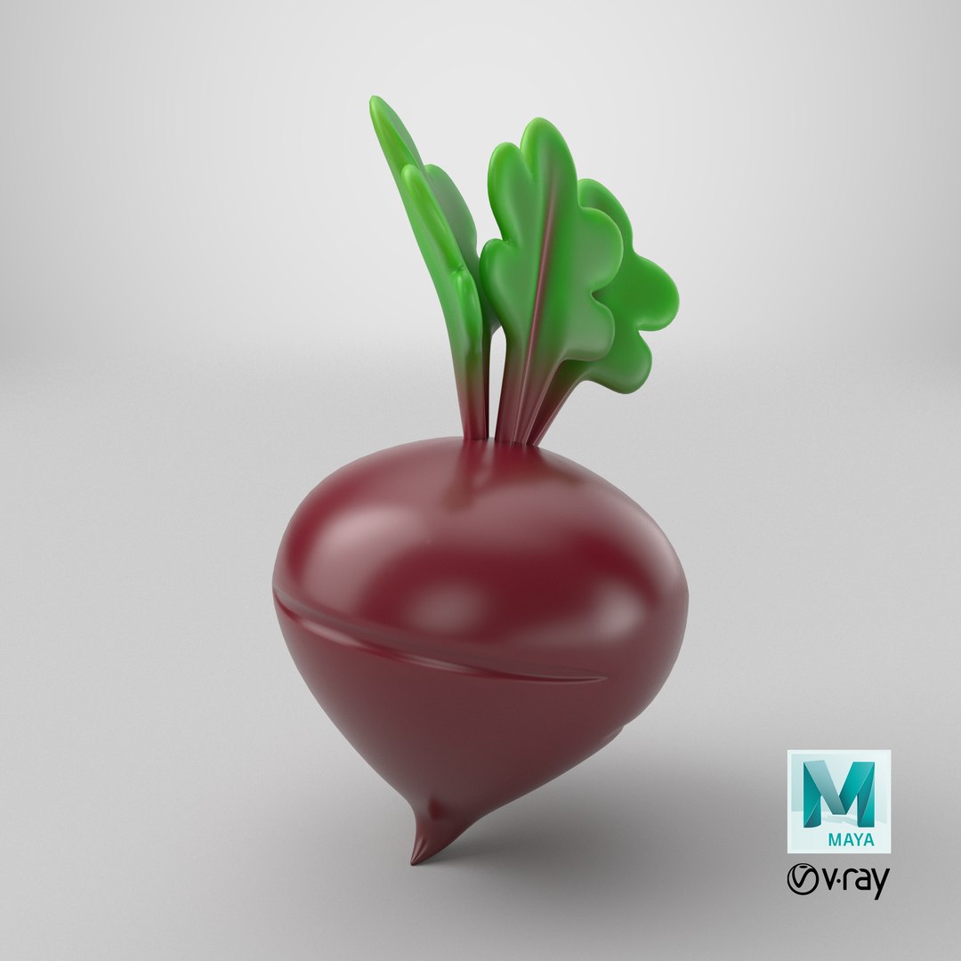 Stylized Beetroot 3D model https://p.turbosquid.com/ts-thumb/bi/9XxpaO/Wq/stemcell_maya_vray_render/png/1746132408/1920x1080/fit_q87/06554f9d34071365c3ef8a49d1bdc2082fc8c2ab/stemcell_maya_vray_render.jpg