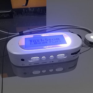 player headphones 3d model