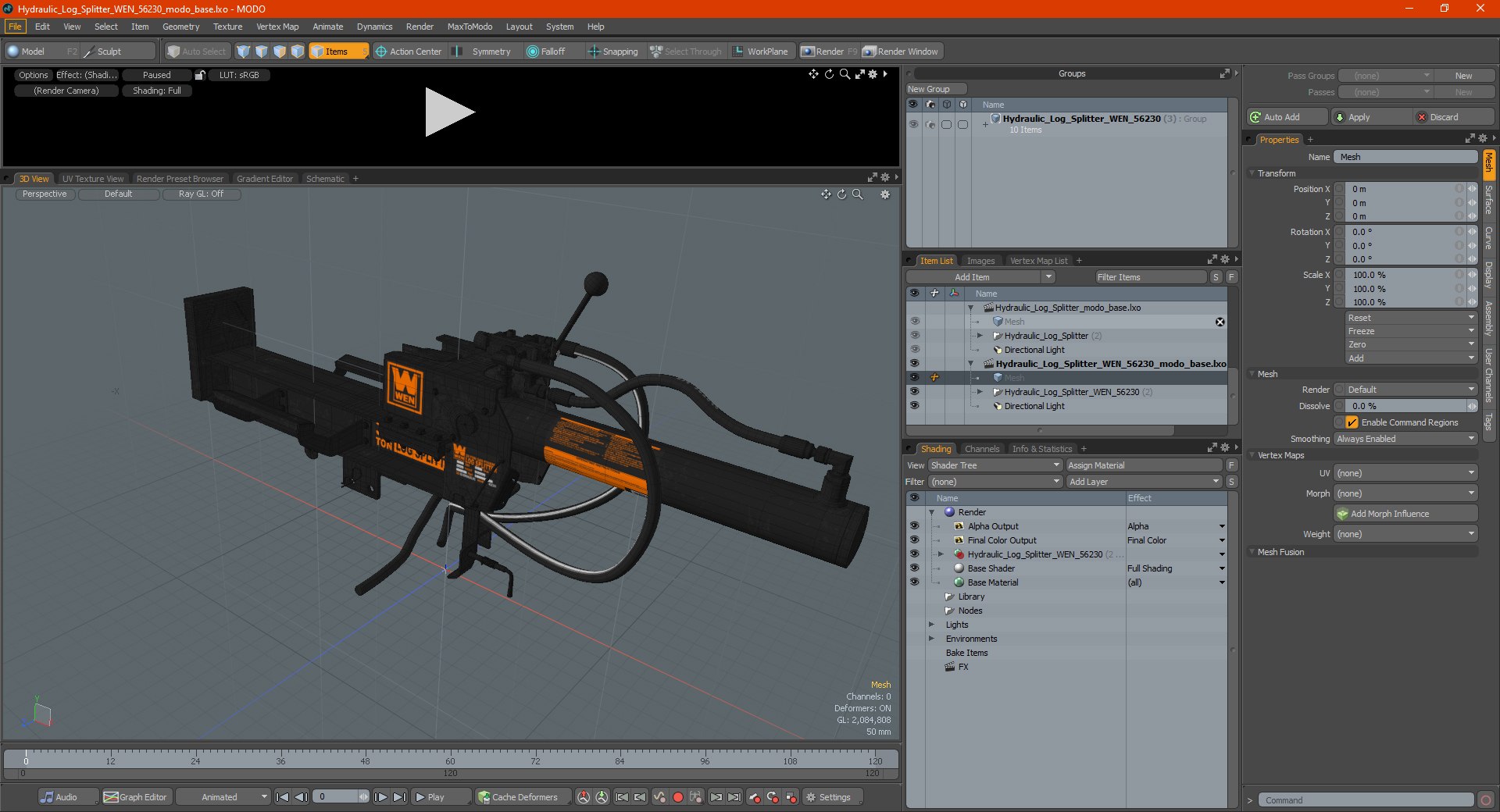hydraulic log splitter wen 3D model https://p.turbosquid.com/ts-thumb/bi/Asw84T/Iknbvopr/hydrauliclogsplitterwen56230vray3dmodel023/jpg/1605660378/1920x1080/fit_q87/1c4dc1831107a721f41b15f46681b014a5b35657/hydrauliclogsplitterwen56230vray3dmodel023.jpg