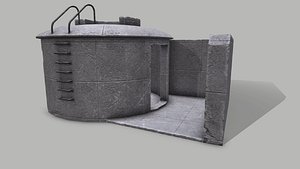 Military Bunker 6 3D