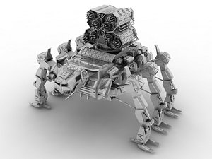 3d mecha robot model