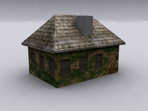 3dsmax old house