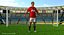 Soccer or Football Player United with Hair 3D Model