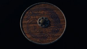 3D Viking Shield Nr 2