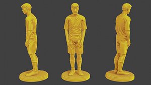 3D model Soccer Player SP 023