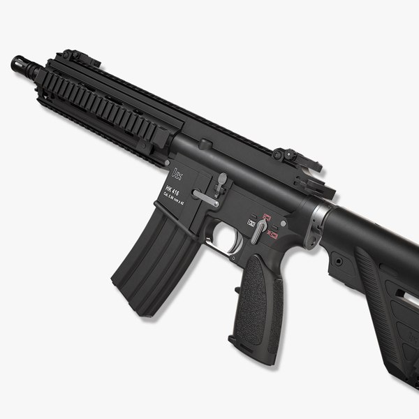 HK416 3D 모델 - TurboSquid 1873514