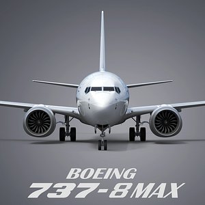 Boeing 737-8 MAX Generic White
