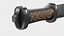Seax Knife Engraved