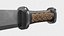 Seax Knife Engraved
