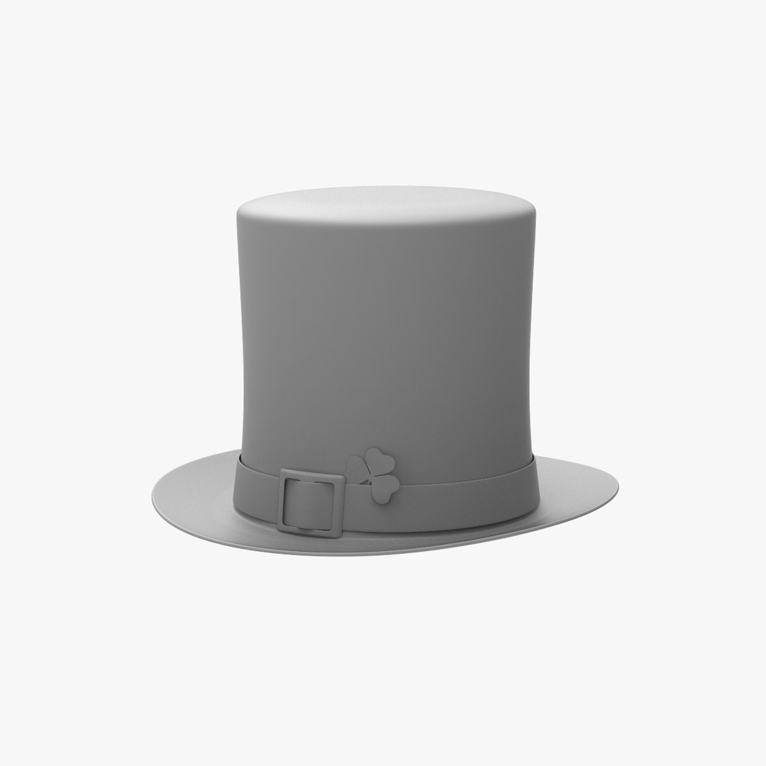 Saint-patrick hat 3D model - TurboSquid 1266310