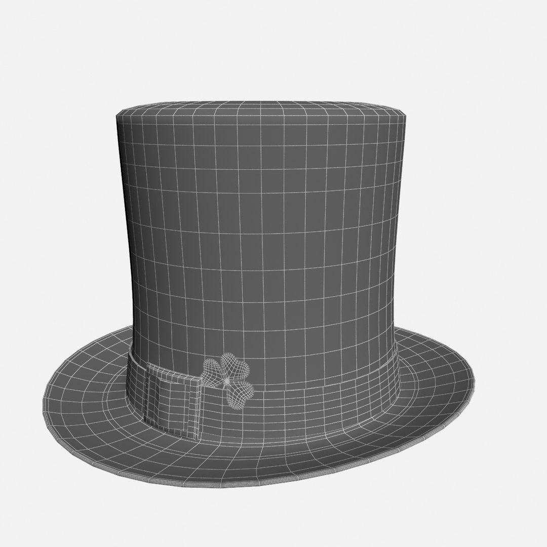 Saint-patrick hat 3D model - TurboSquid 1266310