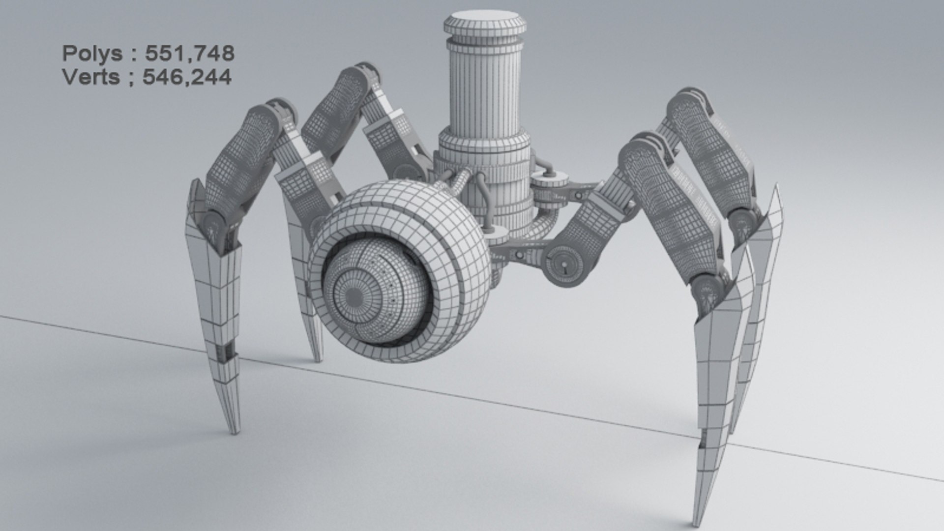 robot spider model https://p.turbosquid.com/ts-thumb/bi/Zaojzd/fCVSWbf7/robotwirefreame/jpg/1586540565/1920x1080/fit_q87/c5a832f3c0aaff77d5384fcbaddd31e09e6fbf06/robotwirefreame.jpg