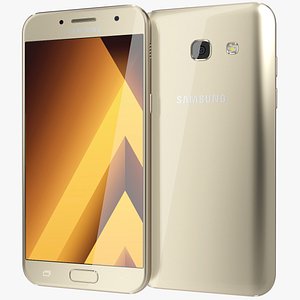 3d realistic samsung galaxy a5 model