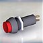 Button switch red