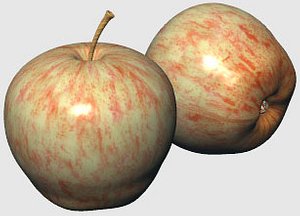 apple produces 3d model