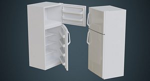 3D refrigerator 4a model
