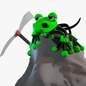 Robot Lizzy 3D model