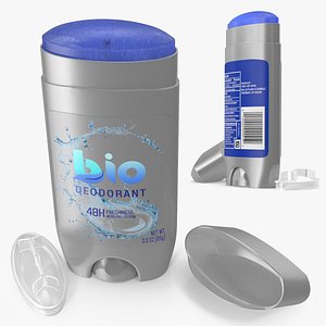 antiperspirant deodorant open odor 3D model