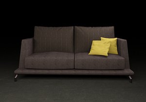 3d model sofa modern minimal
