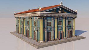 Greek building of classical times