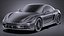 porsche cayman gts 3D model
