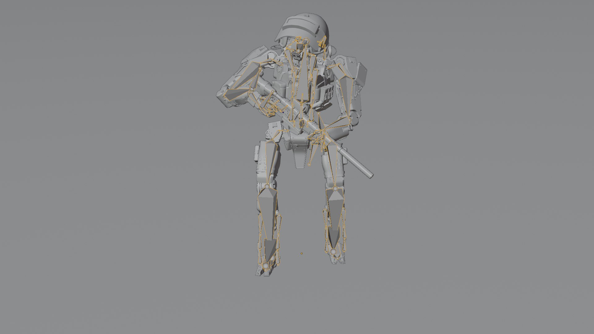 Sci-fi Military Humanoid Robot 3D model https://p.turbosquid.com/ts-thumb/bj/8RAGgQ/VU/nonrrig2/png/1656224021/1920x1080/fit_q87/8577aae28f3e7dff8e4463efb7872fdfa43674cf/nonrrig2.jpg