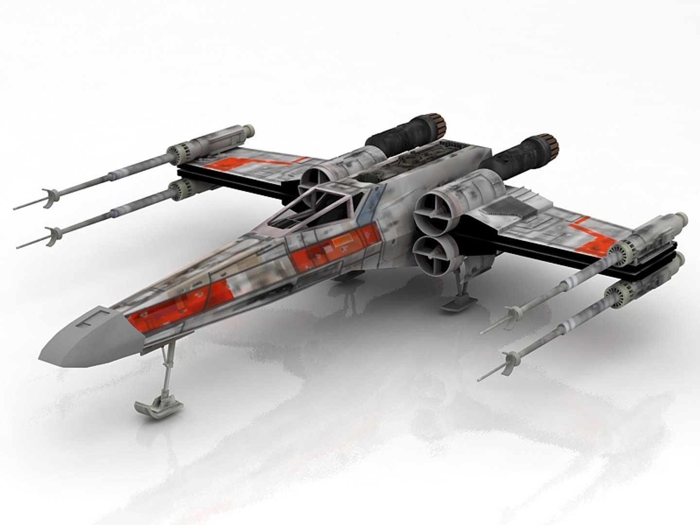 Star Wars X Wing 3D Model - TurboSquid 1627815