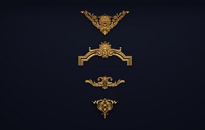 ornament classic decor 3D model
