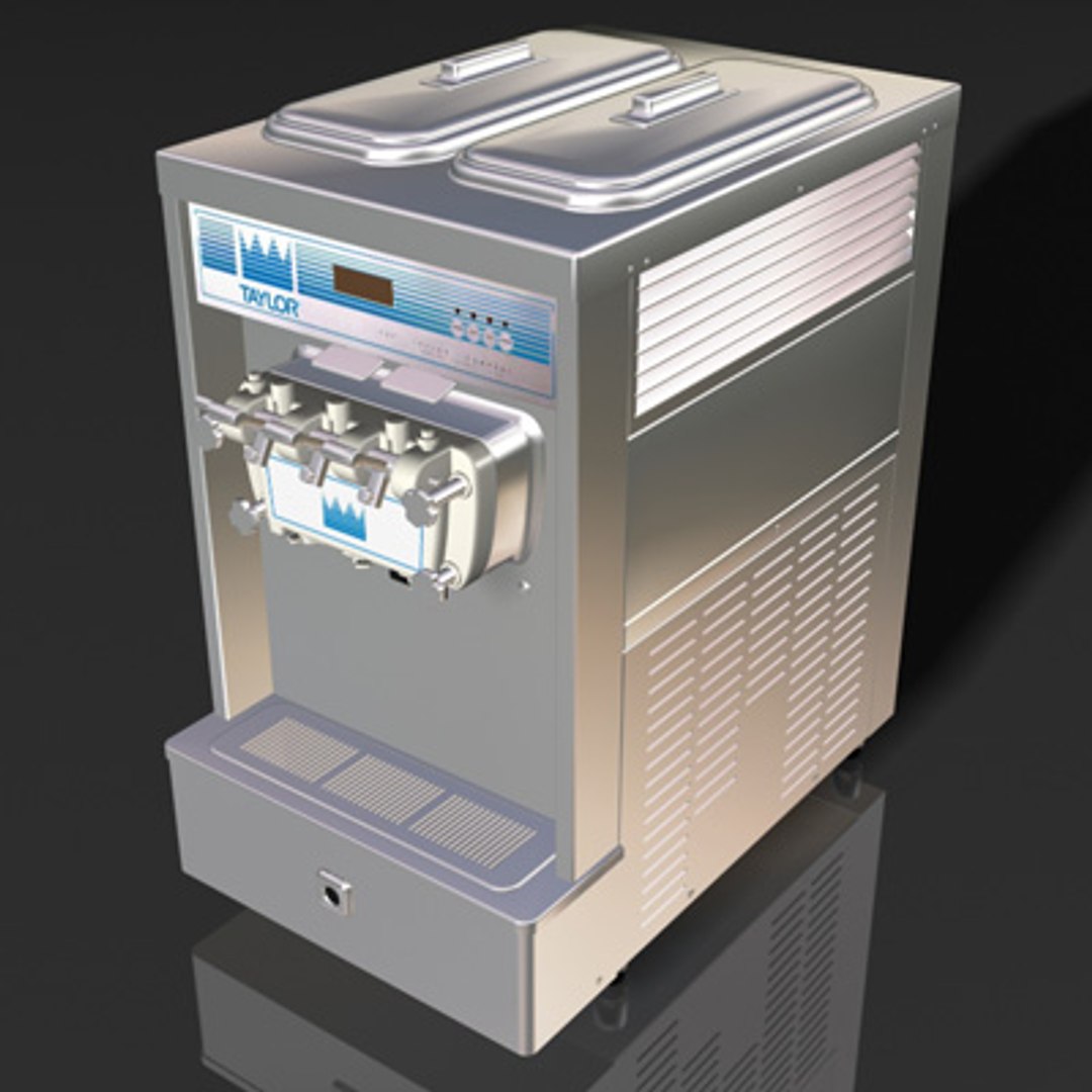 ice cream dispenser 3d model