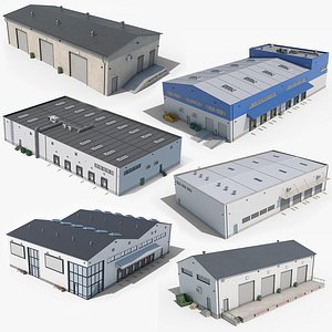 Industrial Buildings And Props