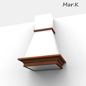 3d kitchen hood faber ranch model