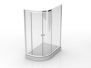 3d shower enclosure model