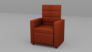 3D reclining chair