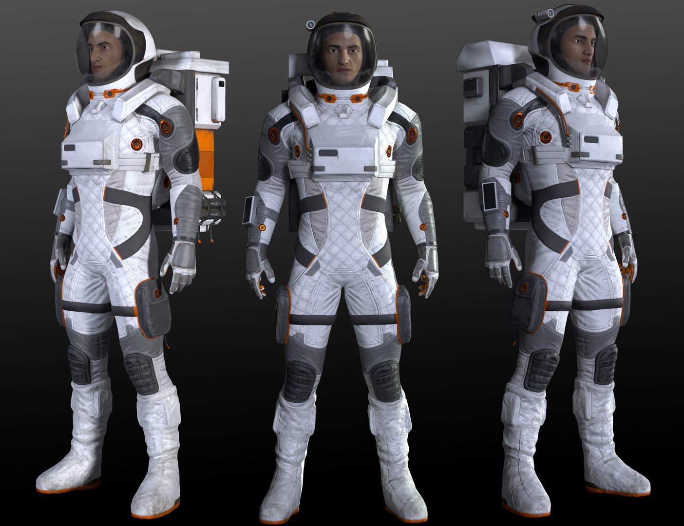 Suit sci fi 3D model - TurboSquid 1366216