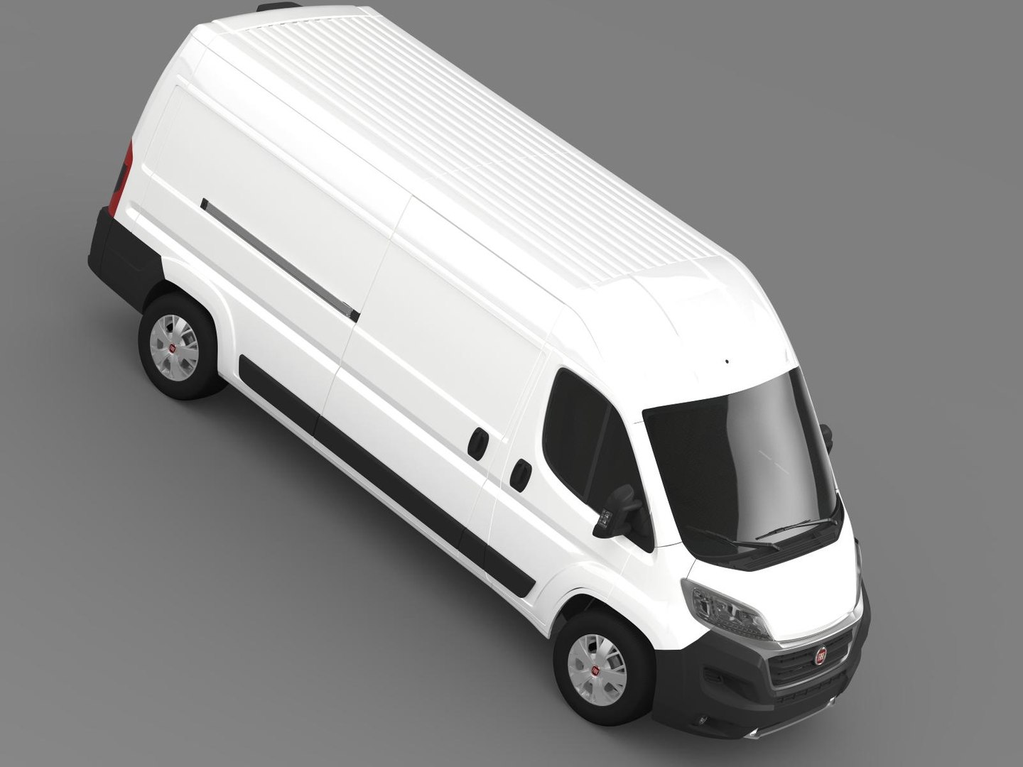 Fiat Ducato Van L3h2 3d Max