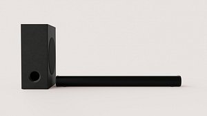 Modern Soundbar with Subwoofer Speaker System model