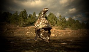 Greek helmet