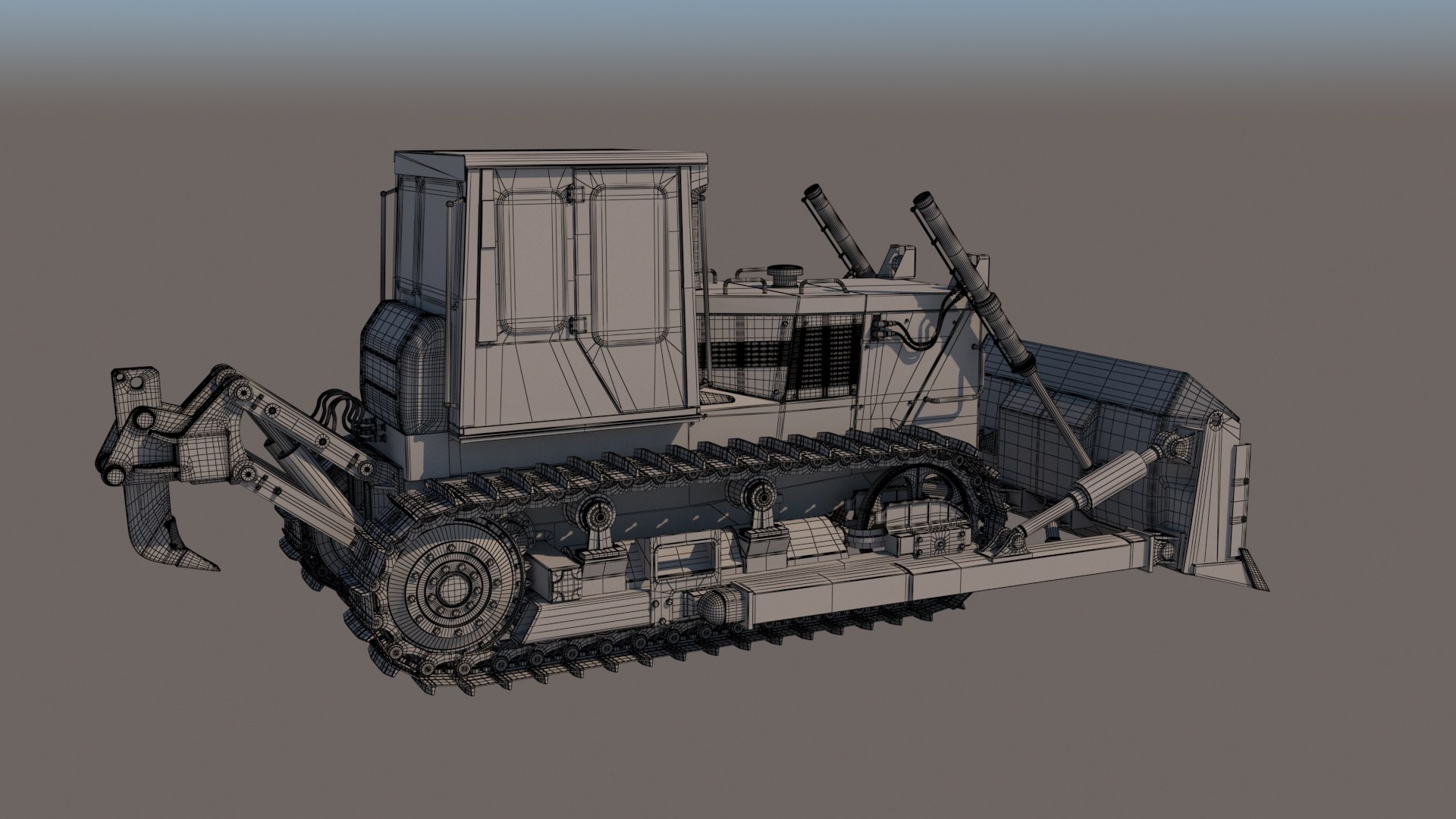 3D Bulldozer  ChTZ 10M model https://p.turbosquid.com/ts-thumb/bj/cenRmi/1o/wire_0003/jpg/1667587577/1920x1080/fit_q87/a5b6a6ec1a66fa451d8672f2686a0ed506d02c3d/wire_0003.jpg