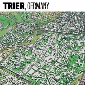 city trier 3D model