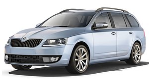 Skoda Octavia A7 Combi 2013 3D