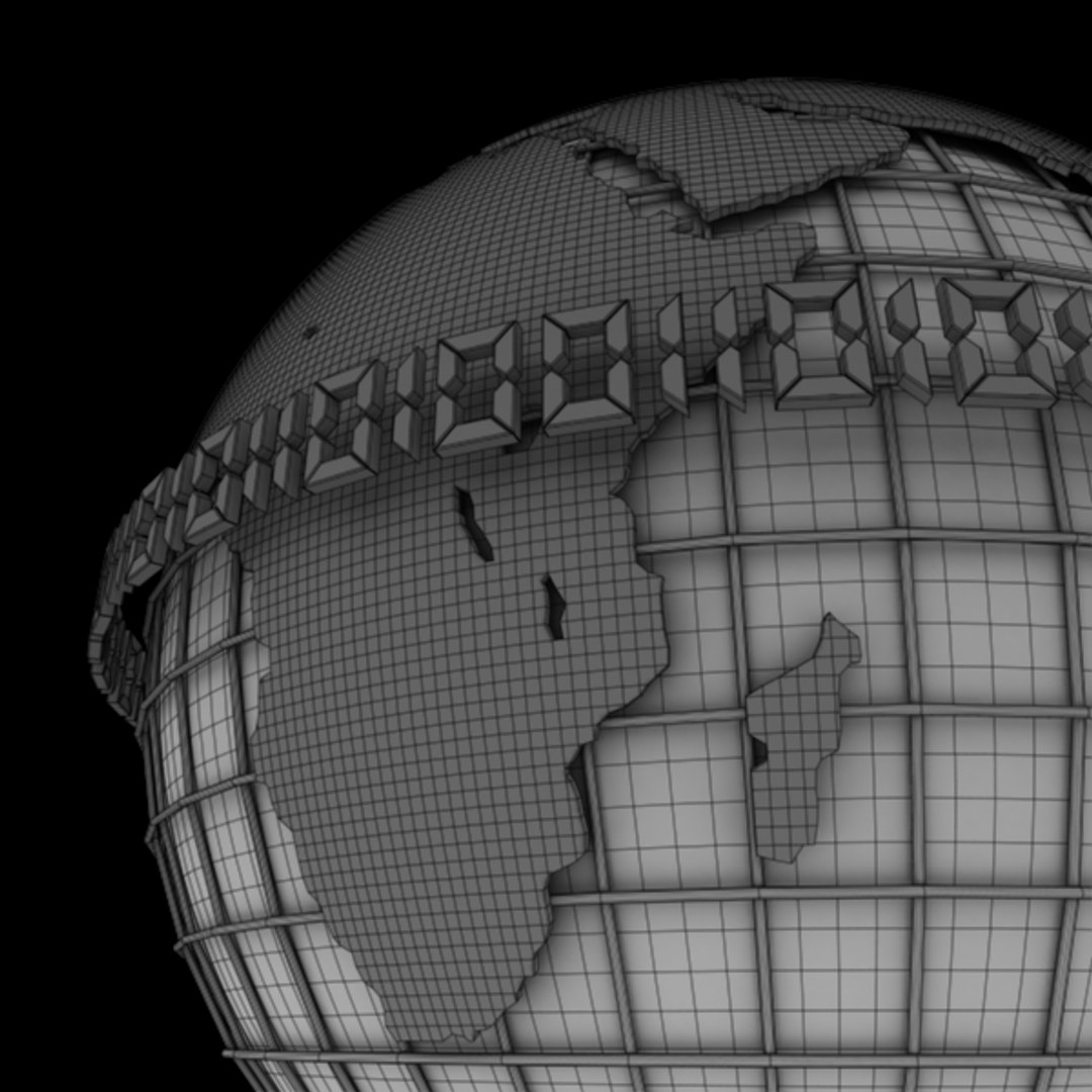 Globe Earth Planet 3d 3ds
