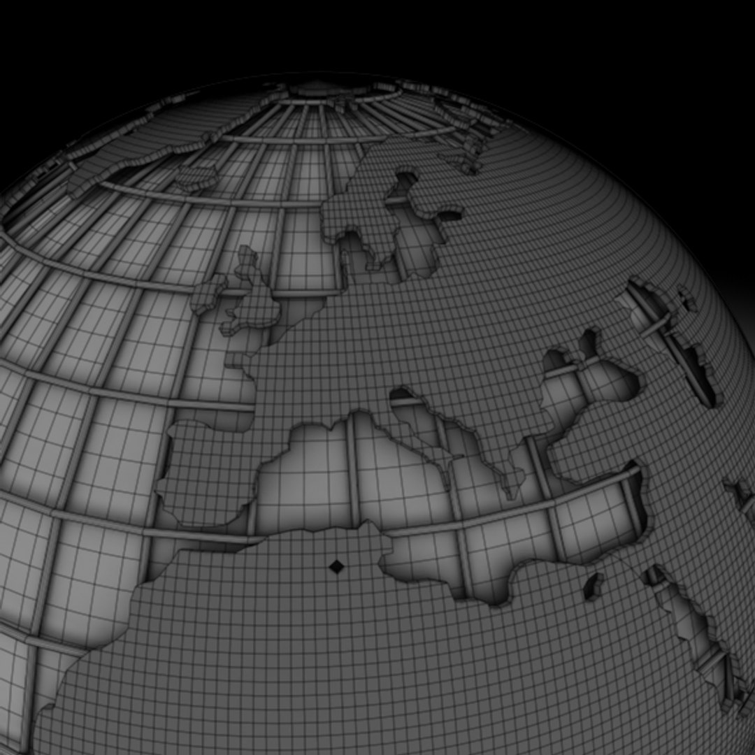 Globe Earth Planet 3d 3ds