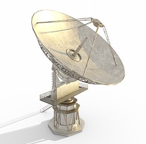 3D radio telescope model